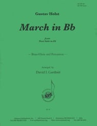 MARCH IN F BRASS CHOIR AND PERCUSSION cover